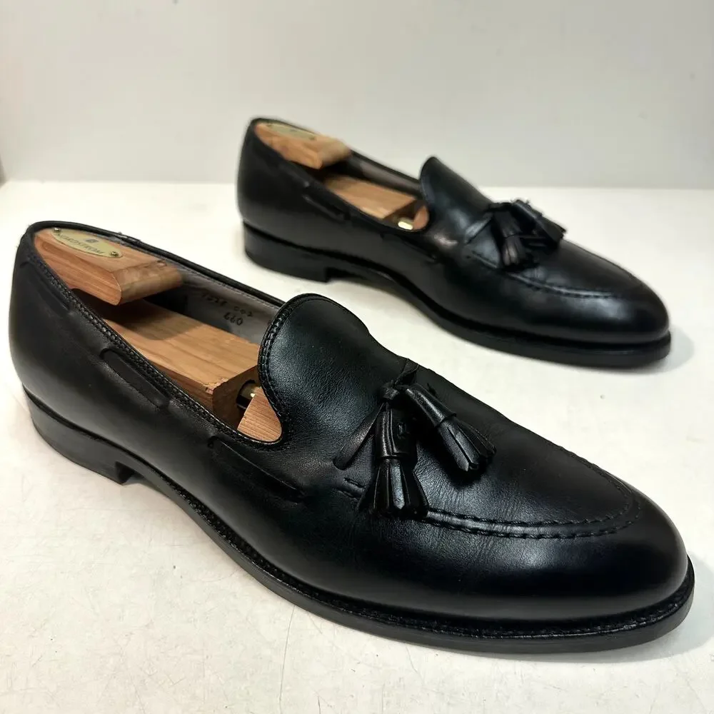 FULLY RESOLED Alden 660 Tassel Moccasin Loafer (Black Calf) Made in USA 12 A/C